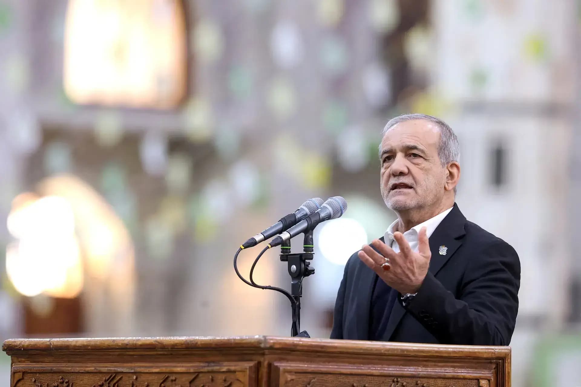 Bezhessian urges world to condemn Middle East ecological crisis