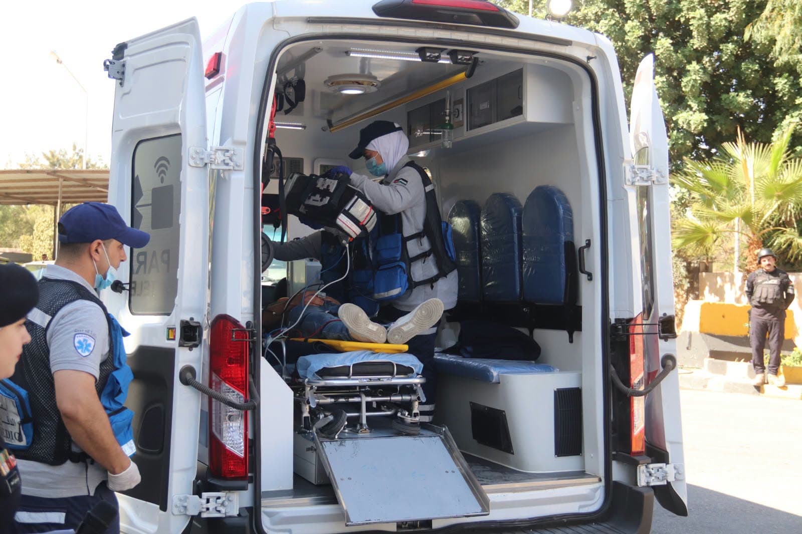Civil Defense treated 1,617 cases in a day