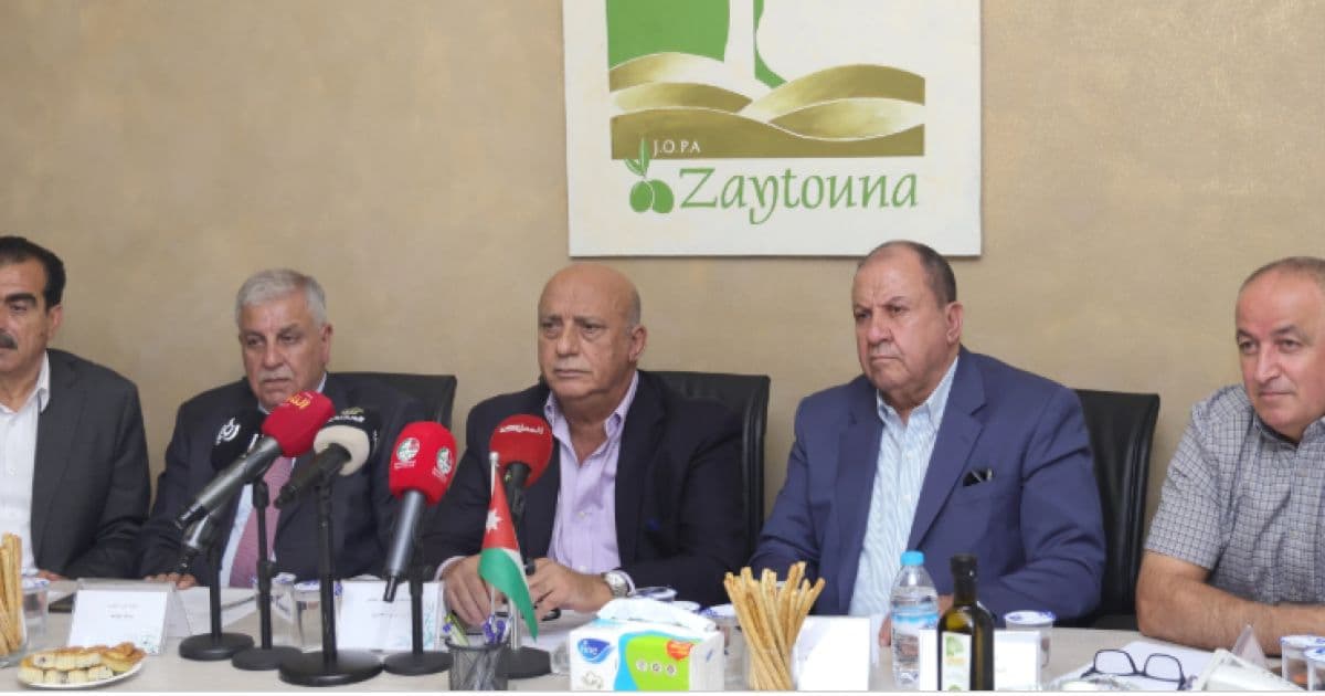 Al-Ma'aser Syndicate Announces Olive Oil Output and Price