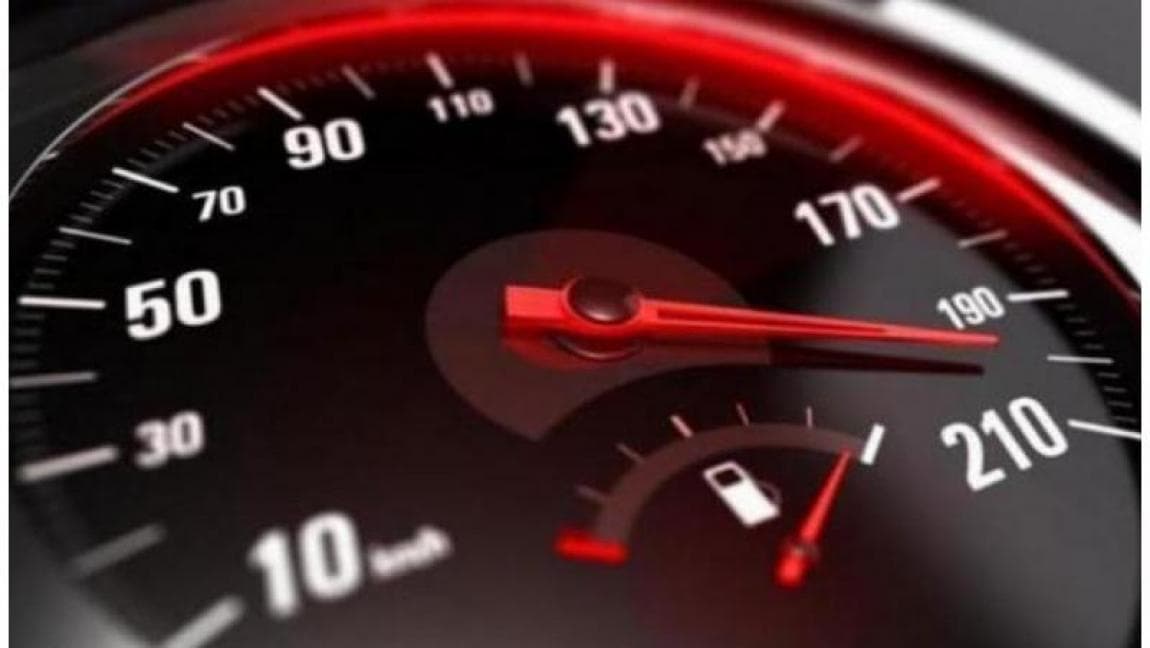 Vehicle halted at 220 km/h on Shuweir Road