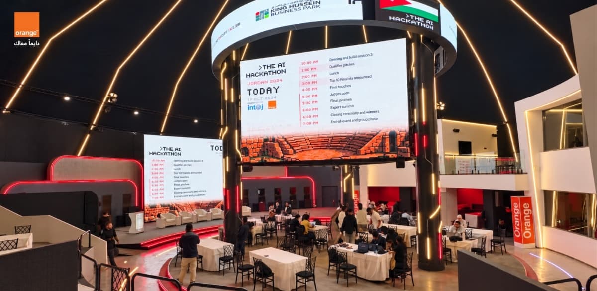 Orange Jordan sponsors Amman AI Hackathon