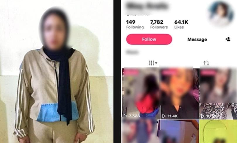 ضبط منشئة محتوى بسبب الاستغلال في الرقص والملابس