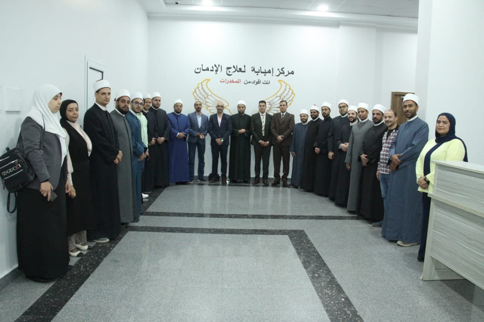 دار الإفتاء تتابع مركز الإدمان بإمبابة