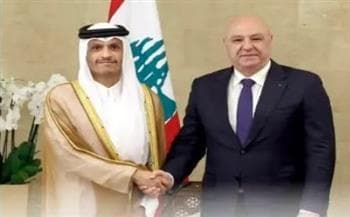 عون يدعو قطر لضغط على إسرائيل