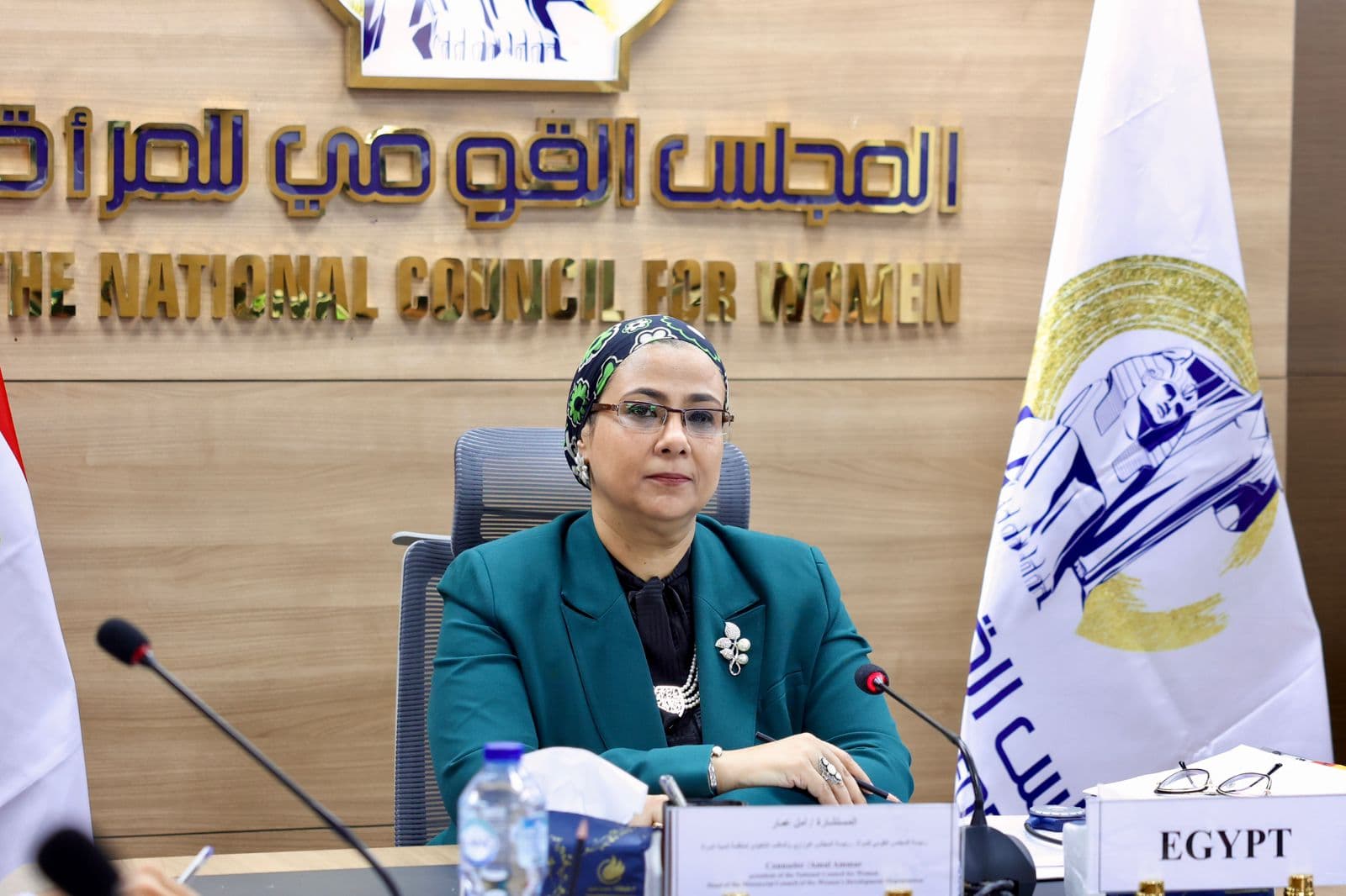رئيسة القومي للمرأة تفتتح مؤتمر مصر 2026