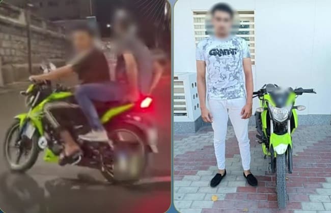 مشادة مرورية بالإسكندرية وضبط قائد دراجة نارية