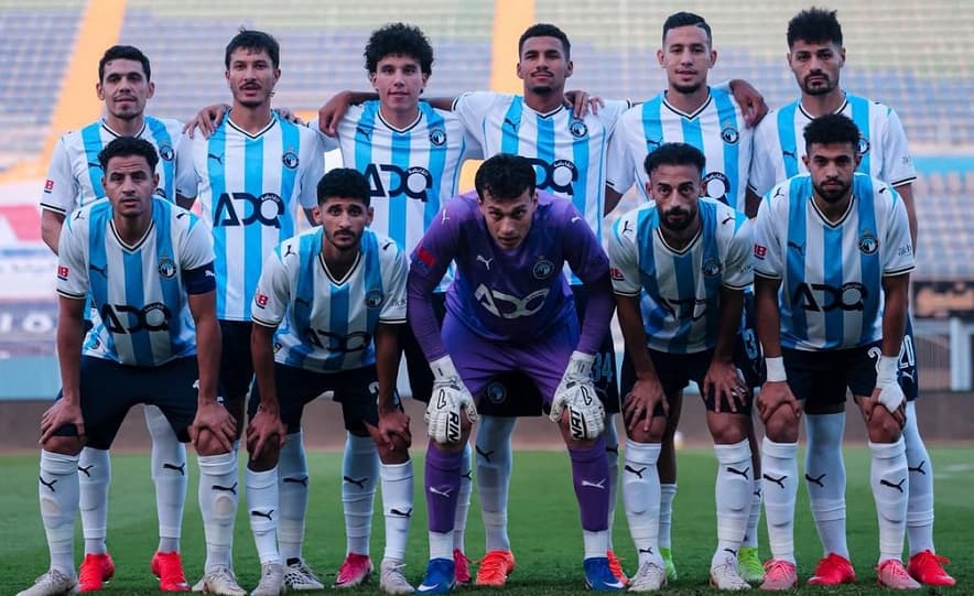 قائمة بيراميدز لمباراة الجونة