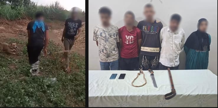 شاب مخطوف ومتعذبو في زراعية بالغربية