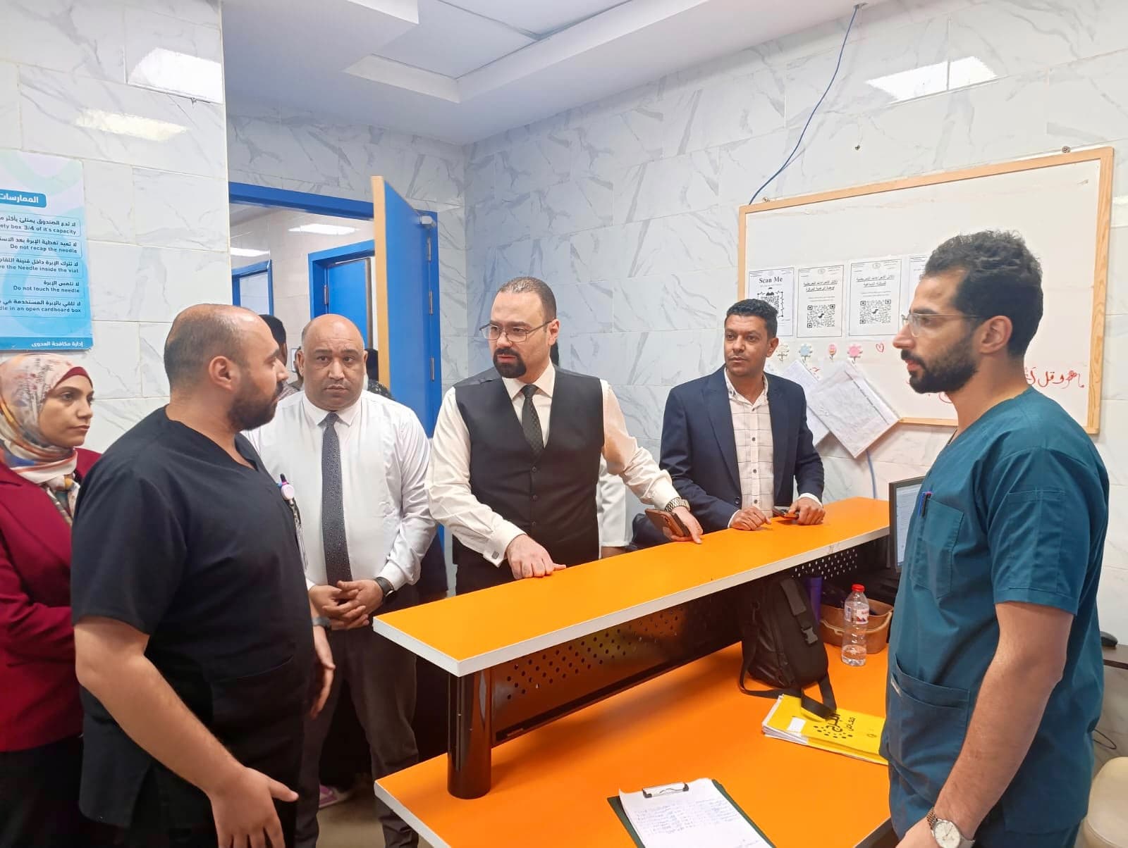 أسوان تتفقد تطوير مستشفى إدفو