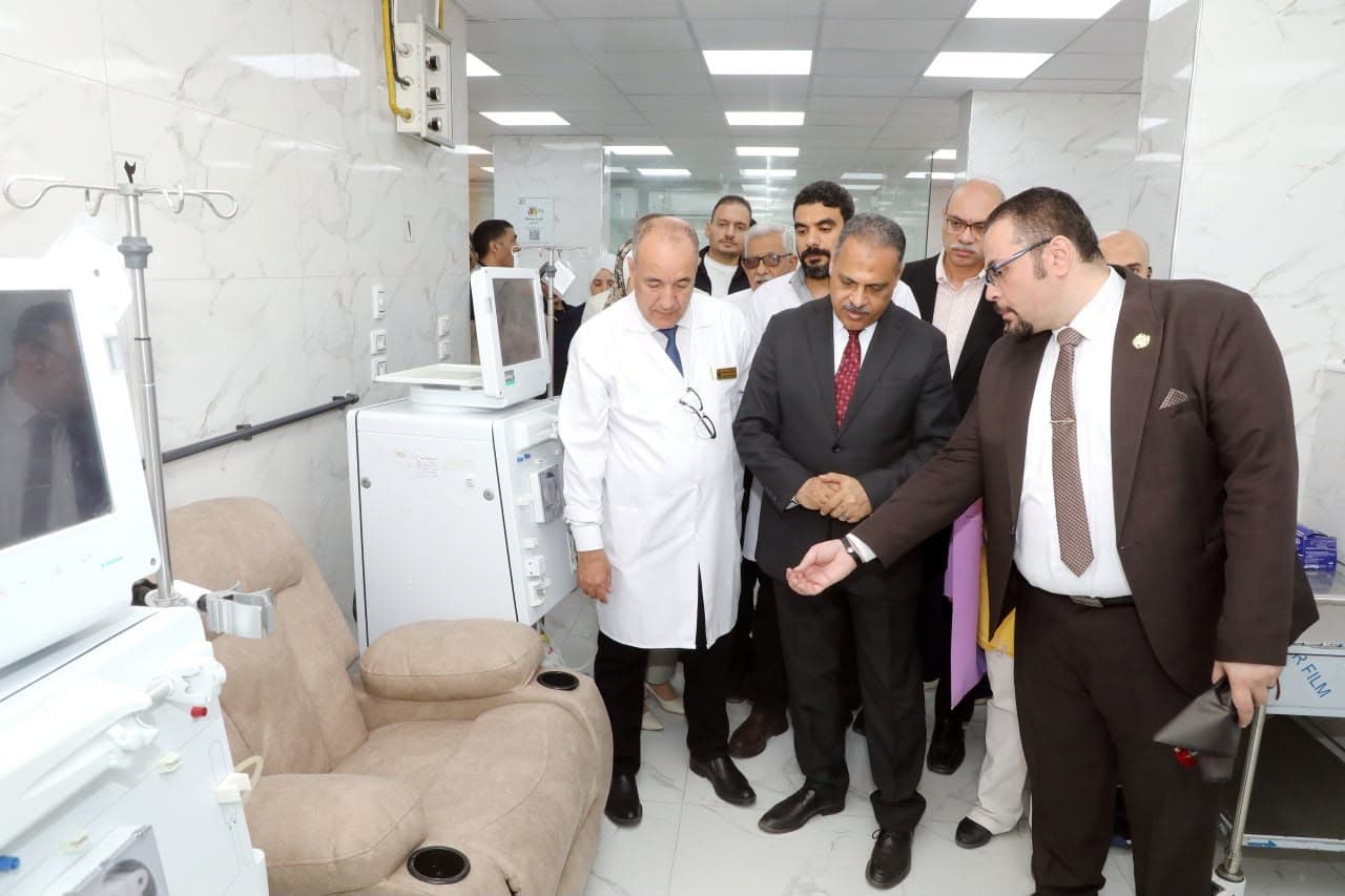تطوير قسم الكلى والأشعة بمستشفى الزقازيق