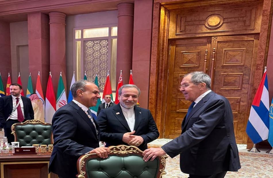 وزير الخارجية يناقش مع نظيري روسيا وإيران على هامش قمة البريكس