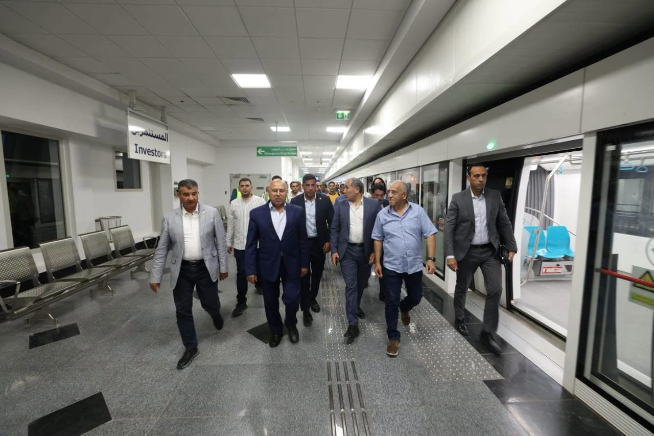 وزارة النقل تبدأ تجريب محطة السخنة