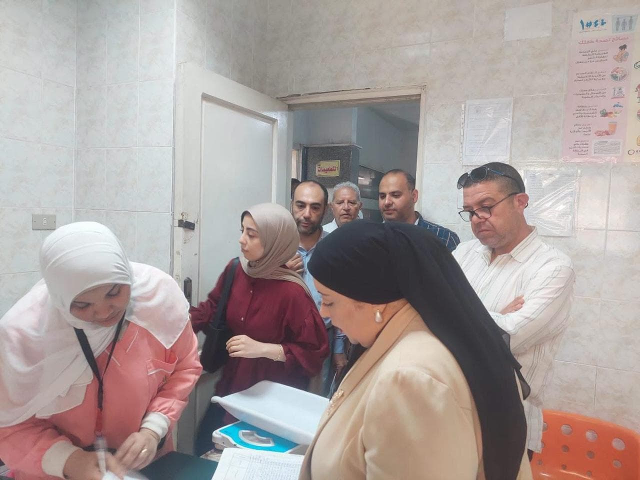 وكيل الصحة يراجع خدمات وحدتي طب أسرة محلة روح ودمشيت