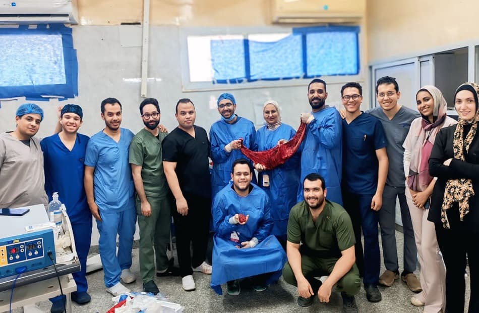 عملية جراحية تصحح وضع أعضاء مريض في أسيوط