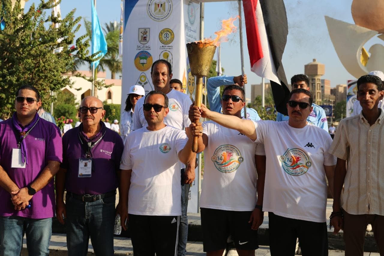 طلاب الجامعات المصرية يبدعون في أسبوع شباب المنيا