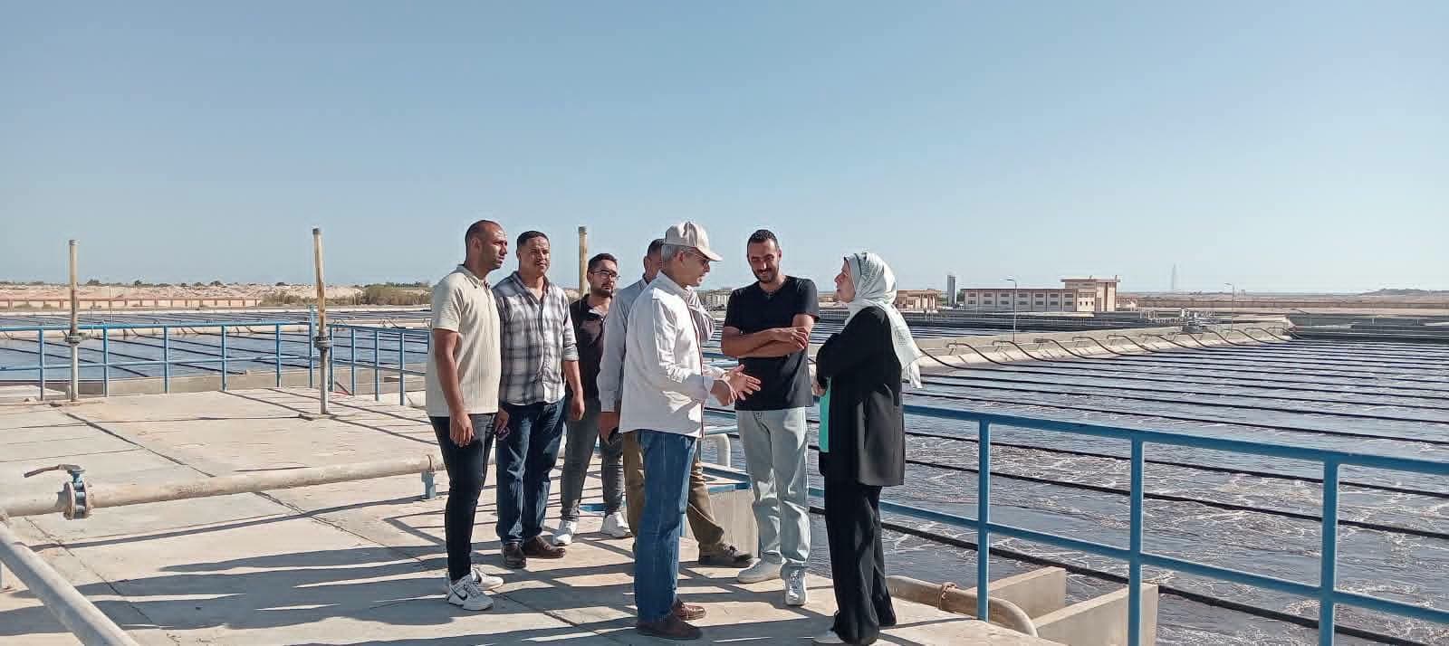 تغطية ميدانية لتفعيل محطتي المعالجة في البحر الأحمر