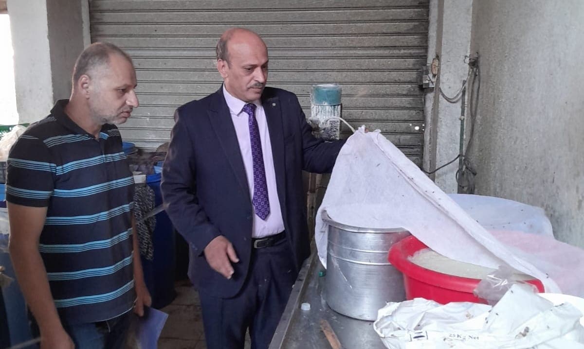 تسجيل 140 ألف عبوة و3 أطنان مواد غذائية غير مرخصة في الغربية