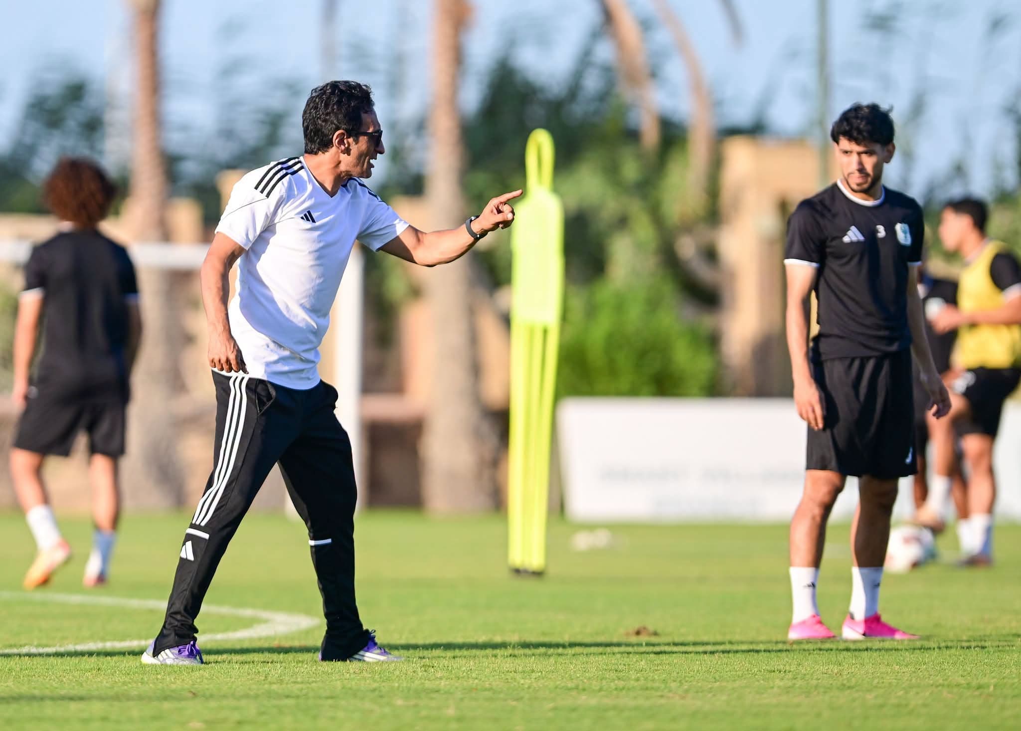 المصري يتابع تدريباته لمواجهة الاتحاد