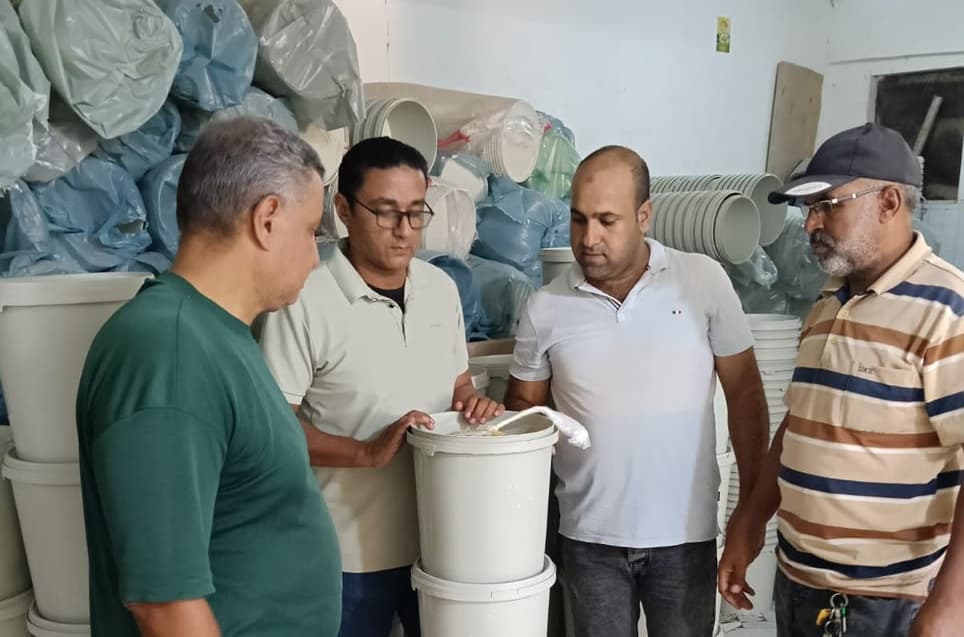 ضبط نصف طن مخللات غير معروفة المصدر في الإسكندرية