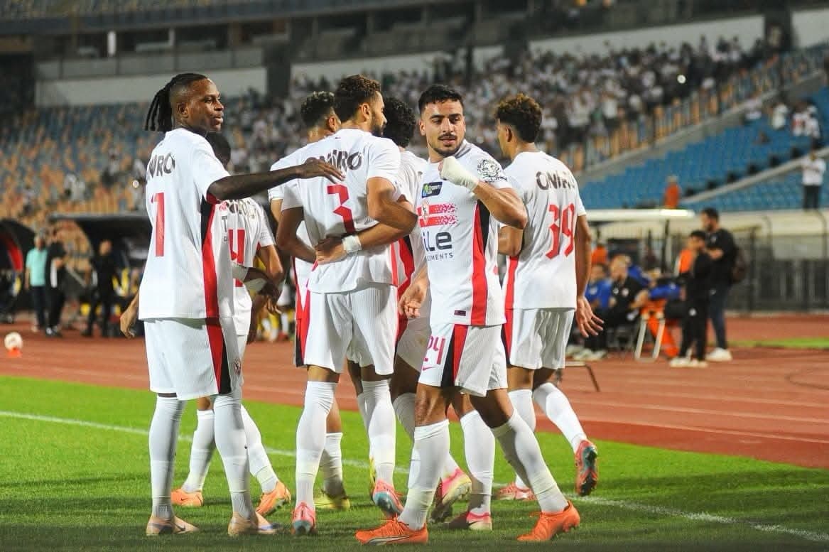 أحمد شريف يسجل هدف الزمالك الثاني