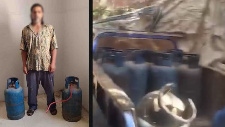 ضبط بائع غاز مغشوش في المنوفية