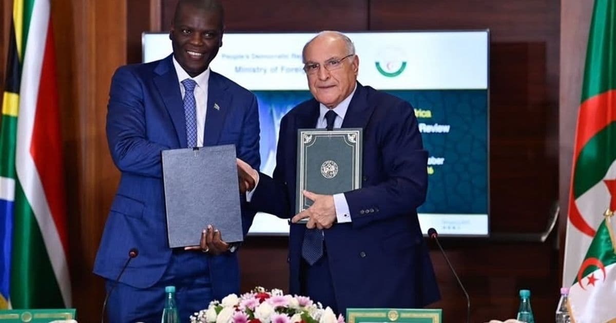 Algeria and South Africa to strengthen ties