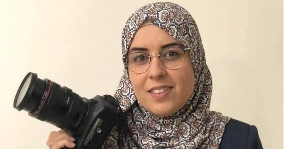 Palestinian journalist in solitary confinement
