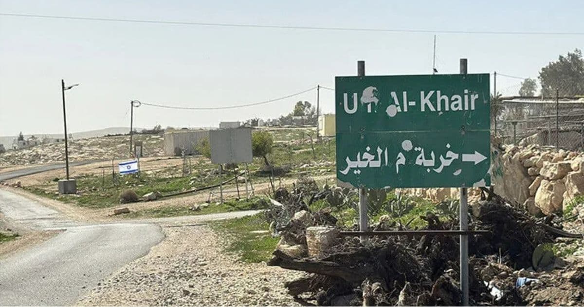 European diplomats visit schools threatened in West Bank