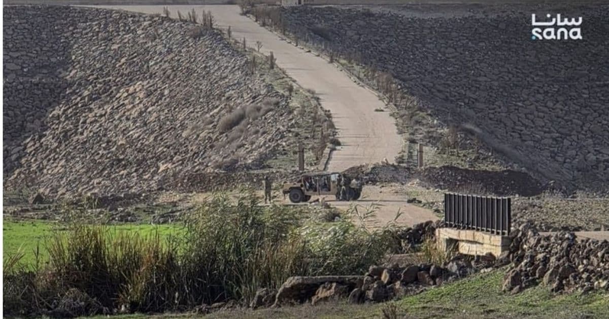 Israeli forces enter south Syria and arrest man
