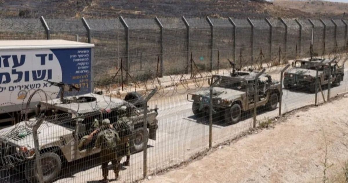 Occupation sets checkpoint at abandoned house in northern Quneitra
