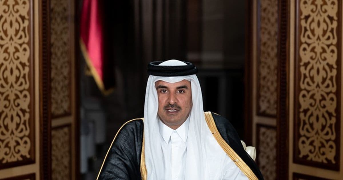 Qatar Emir Condemns Gaza Violence