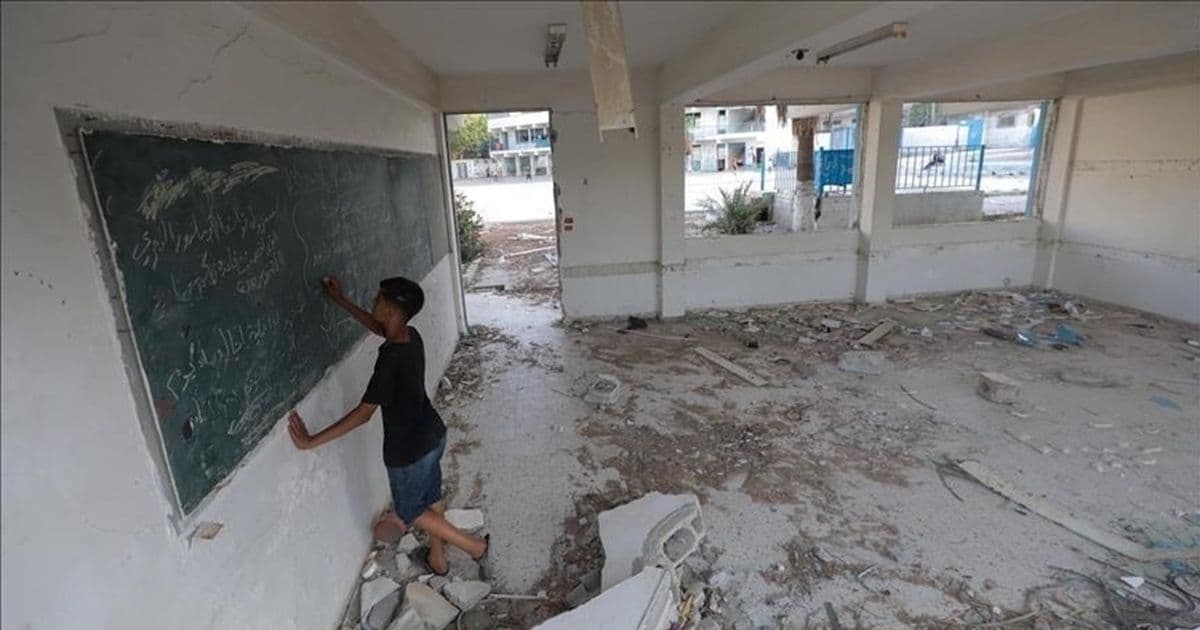 Gaza Education Infrastructure Severely Damaged