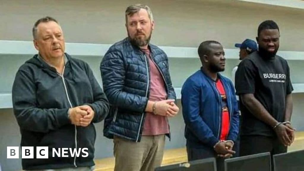 Russians in Angola sentenced for espionage