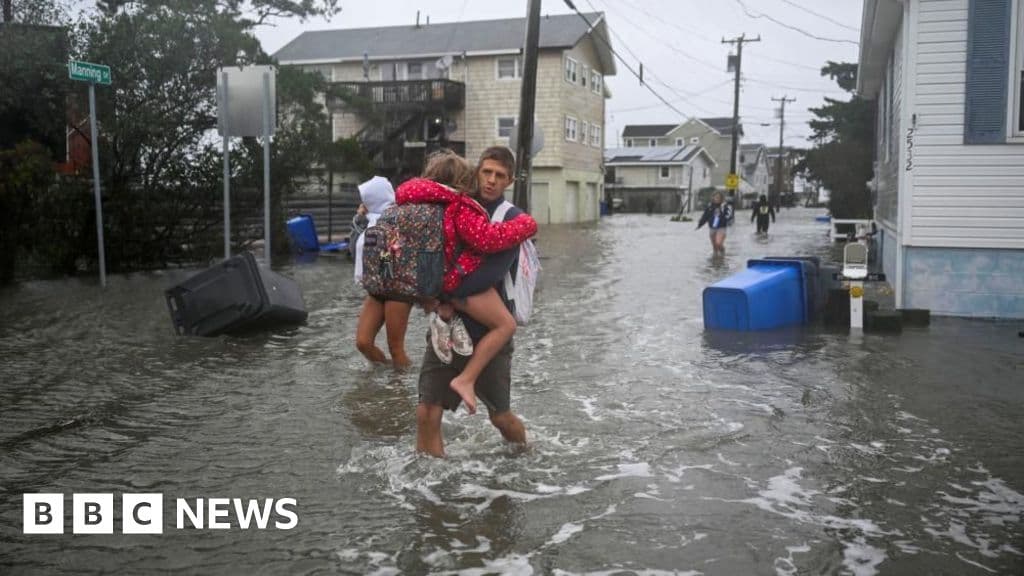 Nor'easter Causes Coastal Flooding