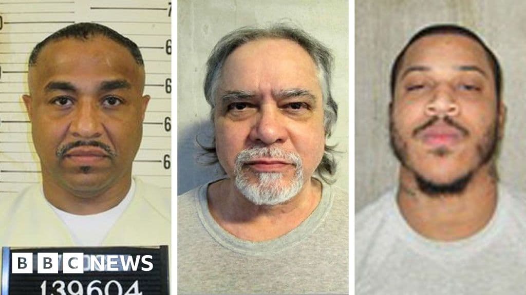 Three men to be executed amid US death penalty surge