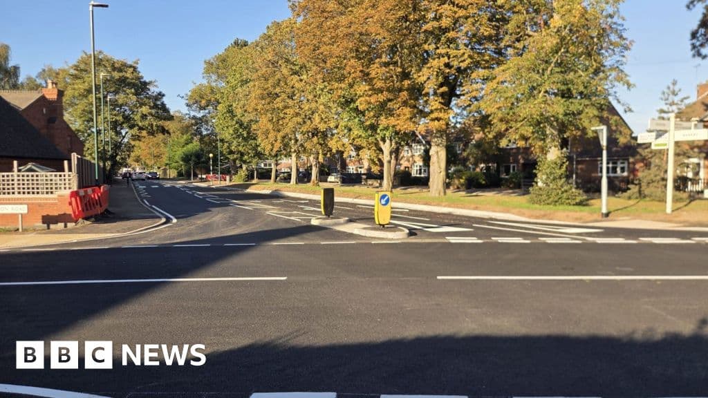 New island removal after Queniborough bus chaos