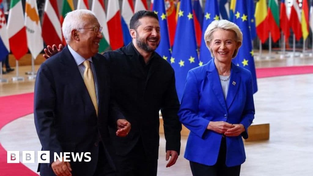 Zelensky Seeks EU Support Amid Trump Criticism