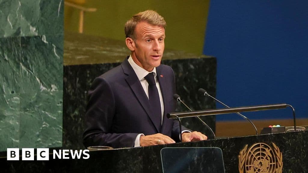 Netanyahu denounces Macron's West Bank remarks