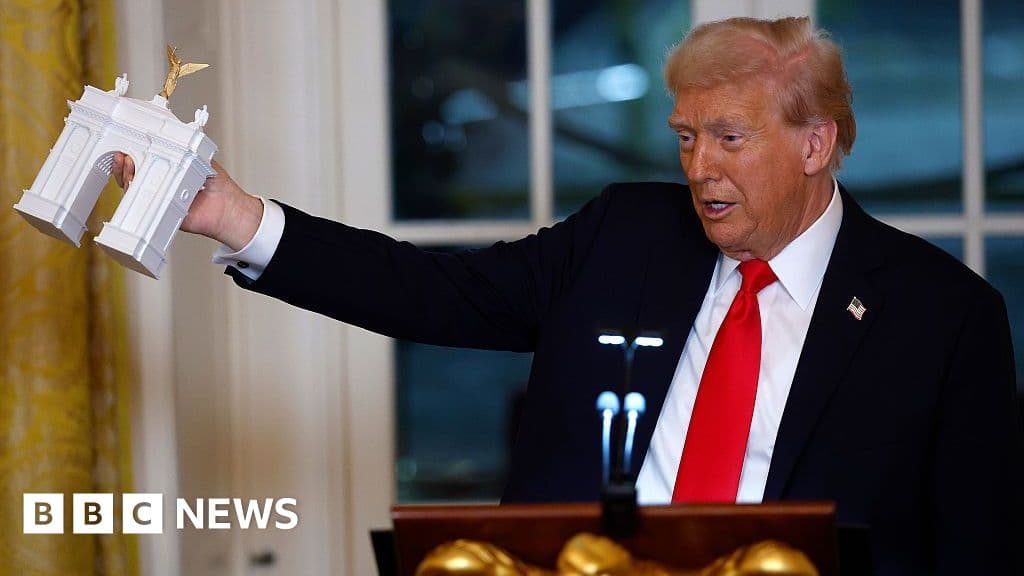 Trump plans to convert arch into ammo site