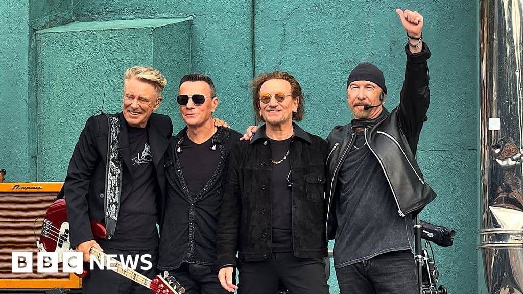 U2 marks 50 years at their founding school