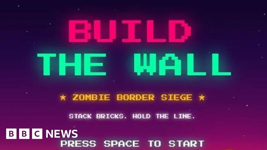 White House removes Tetris-style wall game