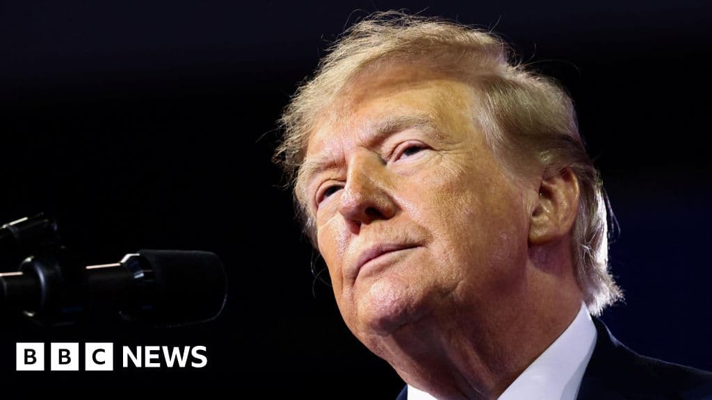 Trump cites sanctions suspension to support peace talks
