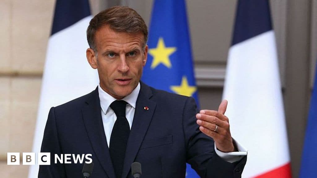 Macron warns of escalating Russian hybrid threats