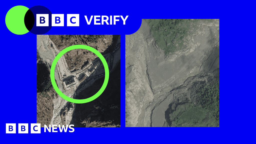 Satellite images show Nepal flood damage