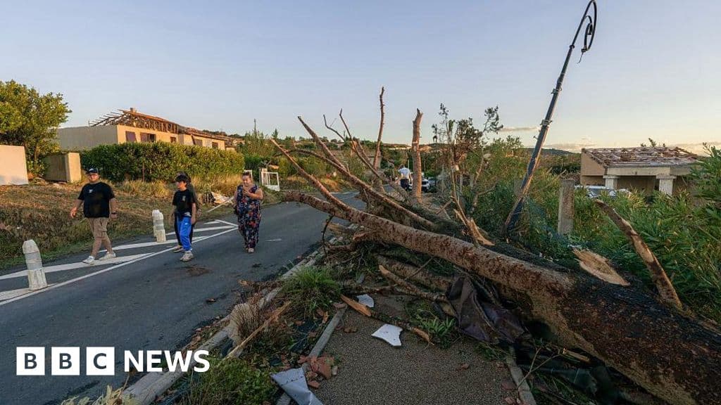 France tornado injures dozens and damages homes