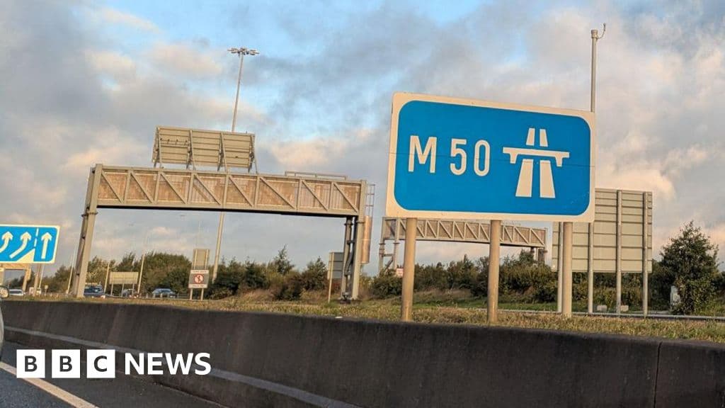 Nine Hurt in Wrong-Way M50 Crash