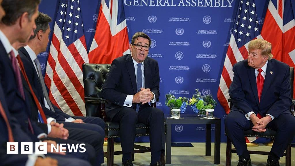 Chris Mason with Trump and Burnham