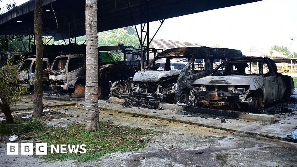 Southern Thailand faces coordinated arson