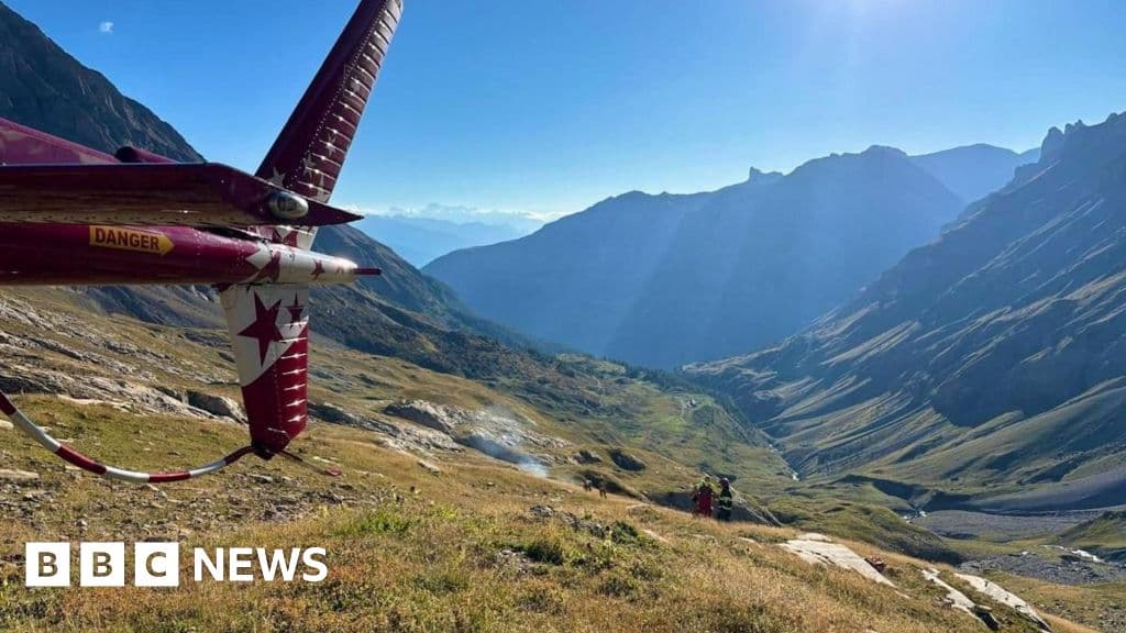 Two Britons among three fatalities in Swiss Alps plane crash