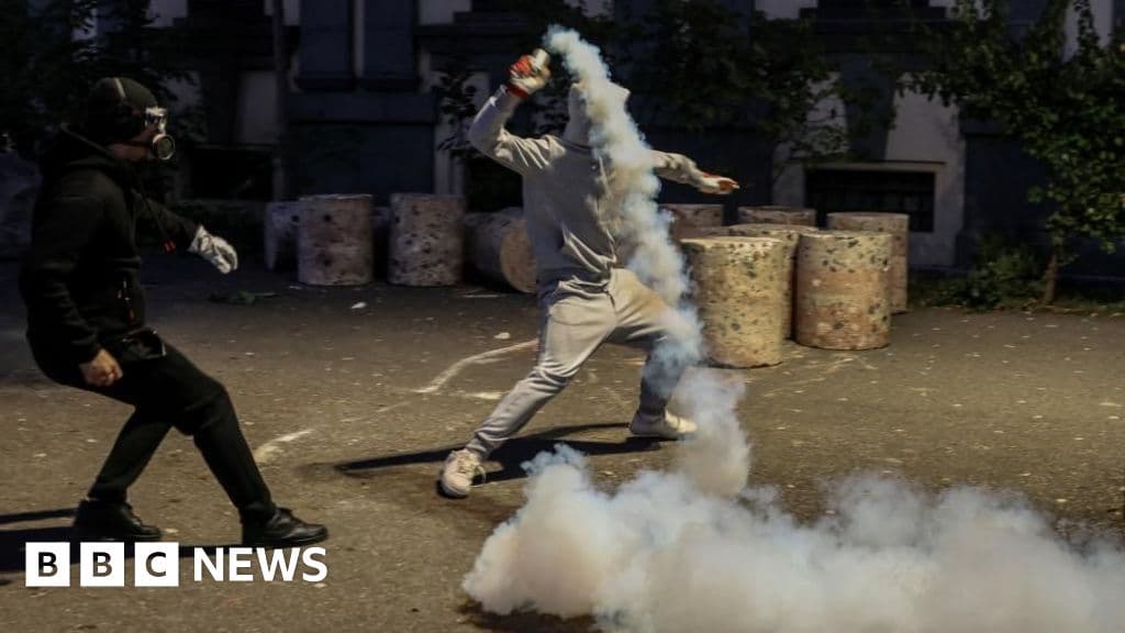 Albania clashes continue after protests